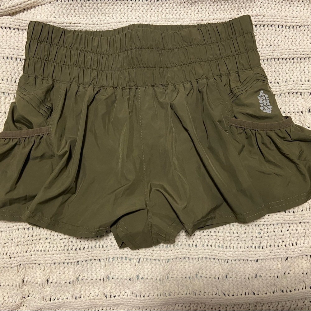 FP Movement by Free People Olive Athletic Shorts
